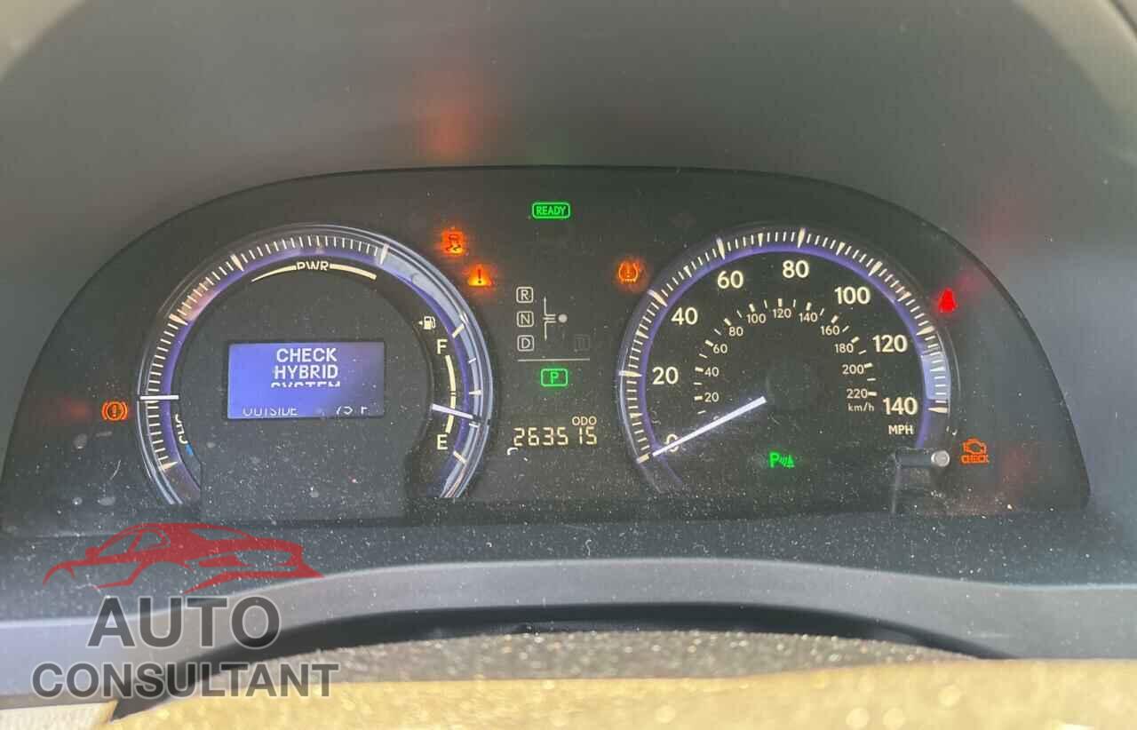 LEXUS HS 2010 - JTHBB1BA1A2020910