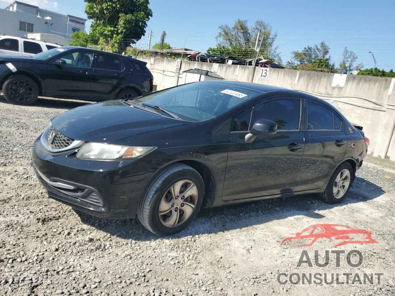HONDA CIVIC 2013 - 19XFB2F52DE073466