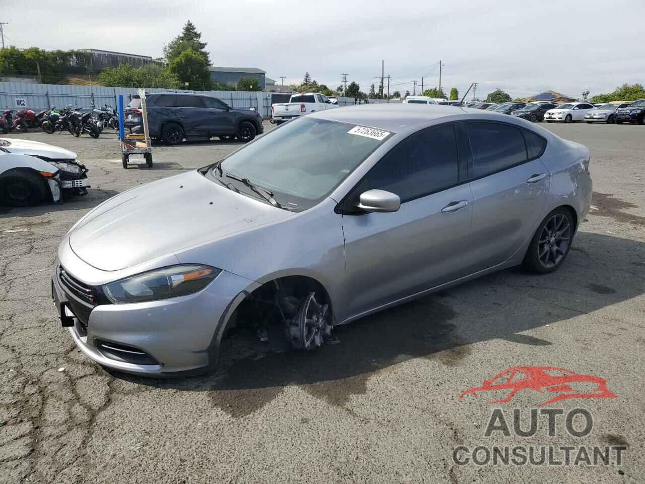 DODGE DART 2016 - 1C3CDFAA8GD530235