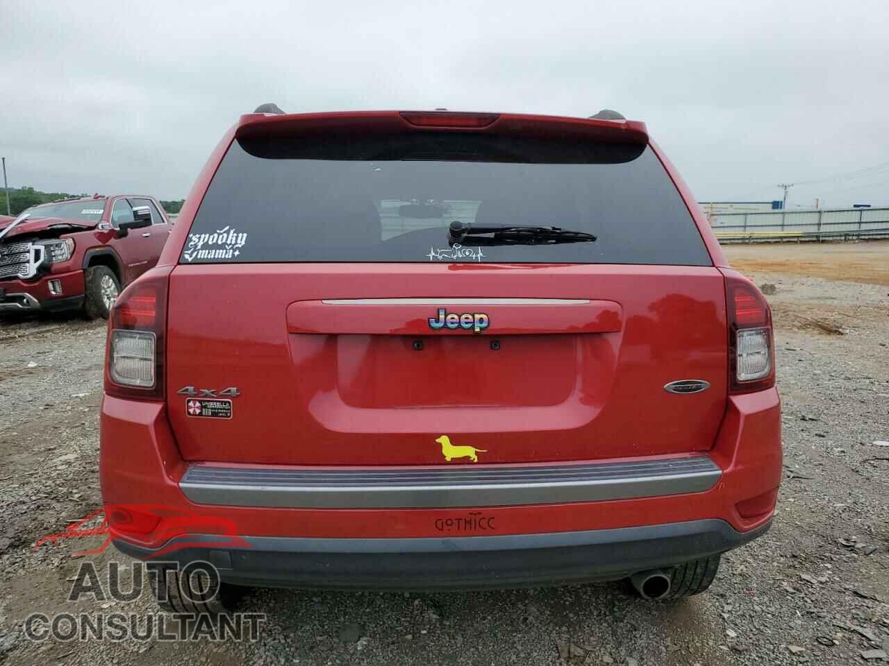 JEEP COMPASS 2017 - 1C4NJDBB3HD101563