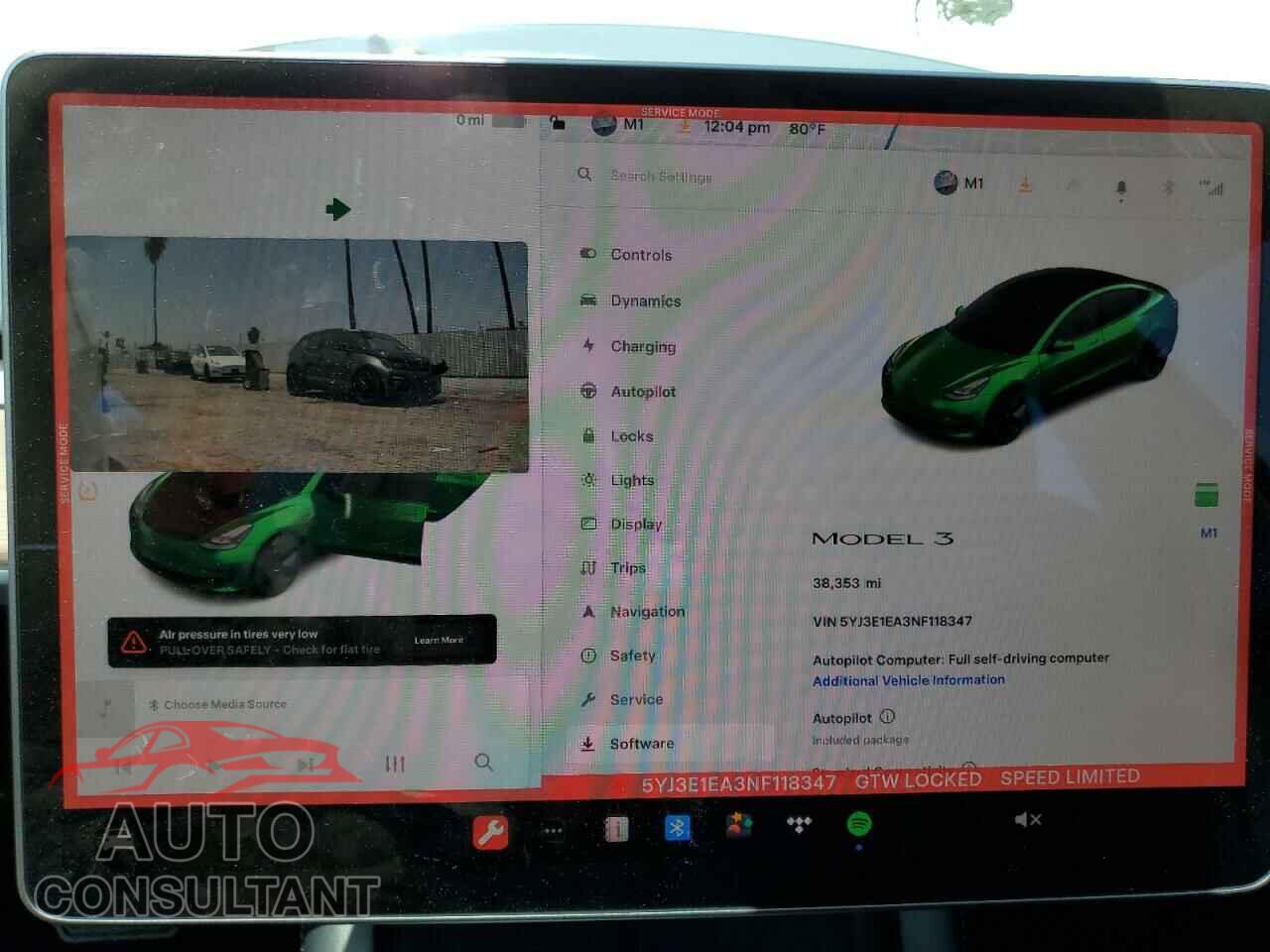 TESLA MODEL 3 2022 - 5YJ3E1EA3NF118347