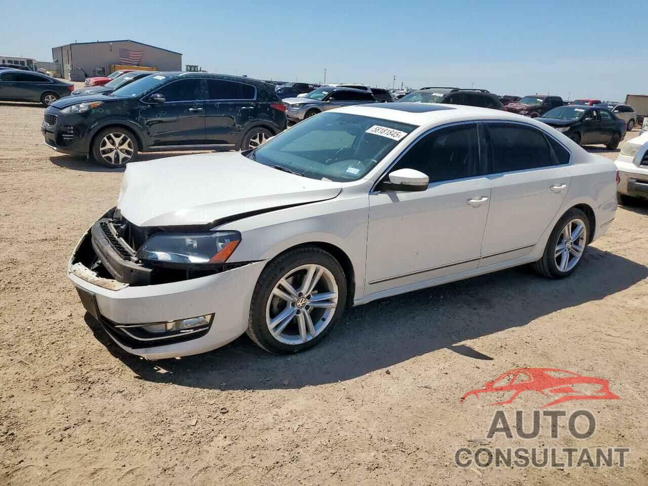 VOLKSWAGEN PASSAT 2013 - 1VWCM7A39DC044499