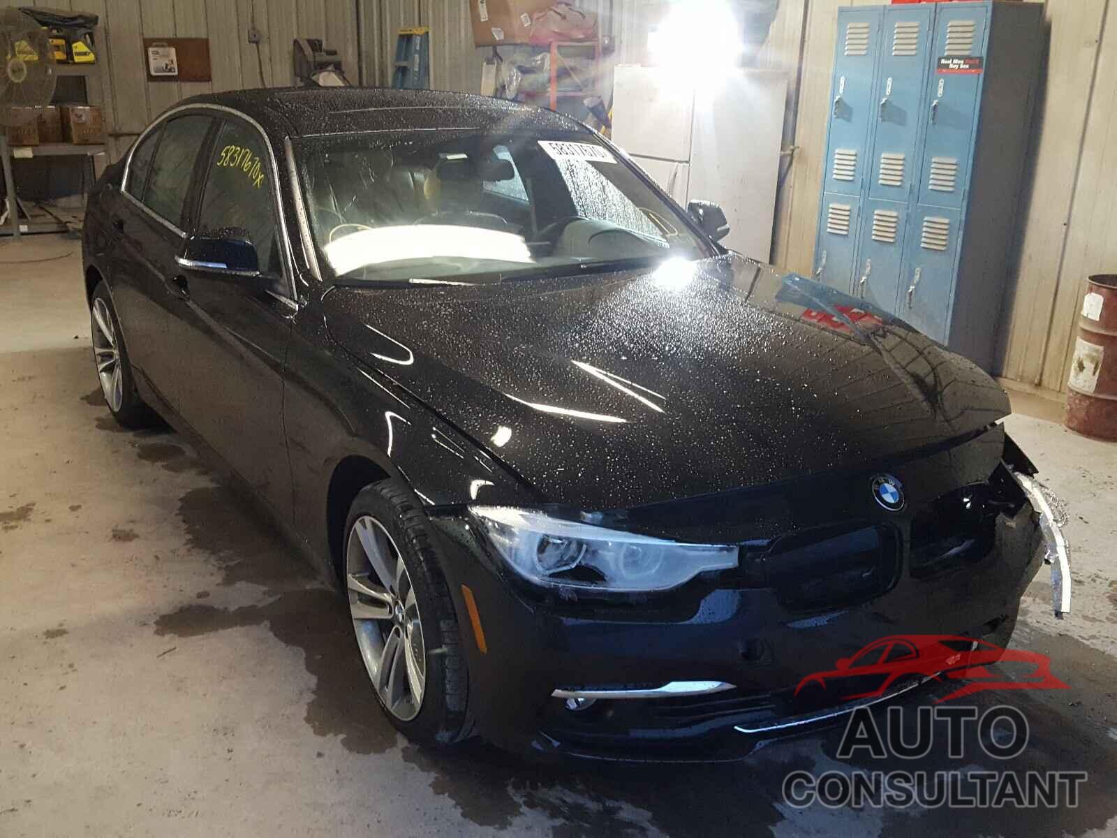 BMW 3 SERIES 2018 - WBA8D9C54JA615727