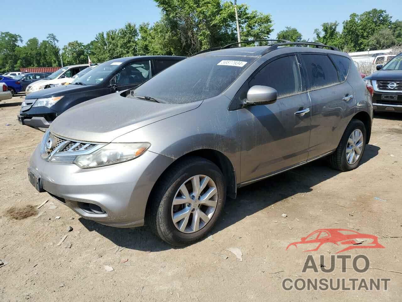 NISSAN MURANO 2012 - JN8AZ1MW3CW234346
