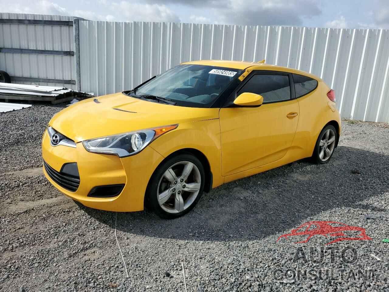 HYUNDAI VELOSTER 2015 - KMHTC6ADXFU243370