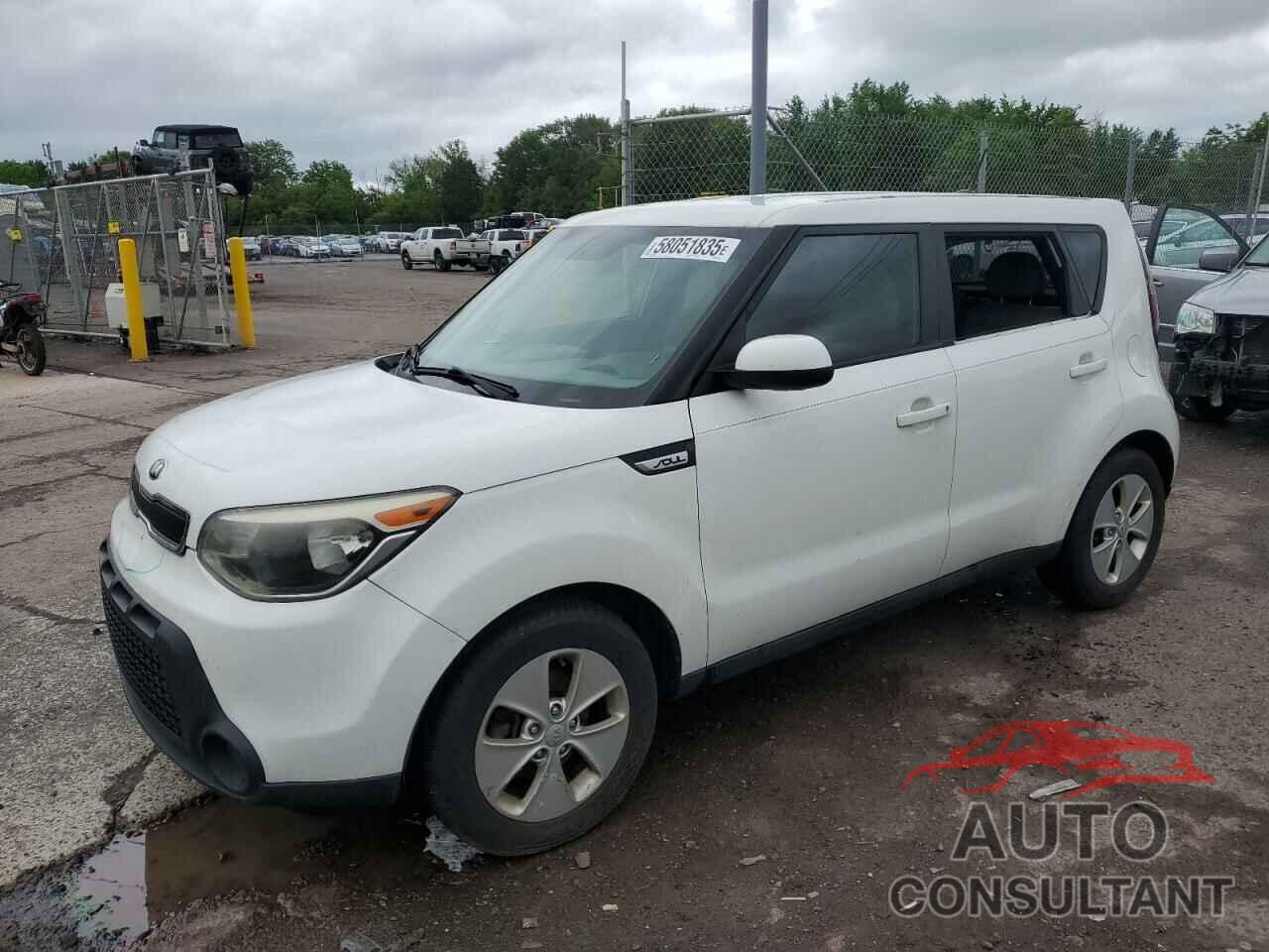 KIA SOUL 2015 - KNDJN2A27F7225338