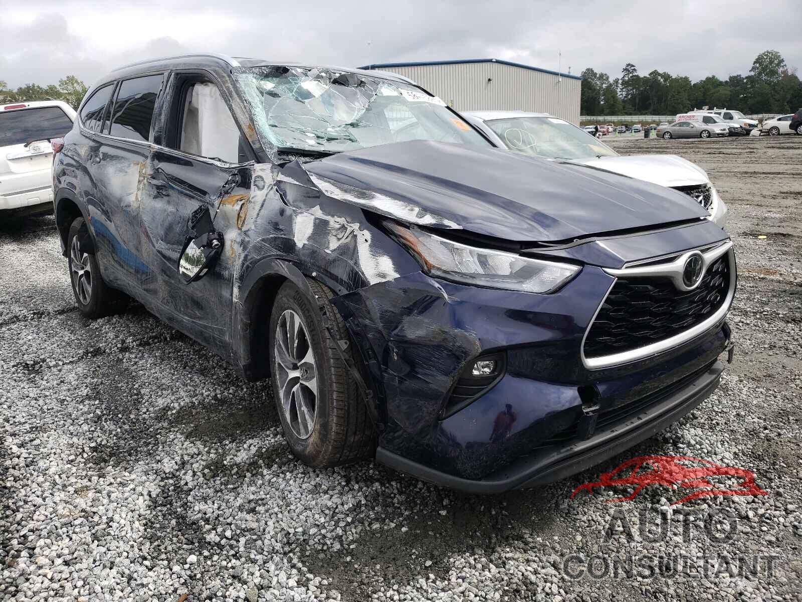 TOYOTA HIGHLANDER 2020 - 5TDGZRAH3LS004347