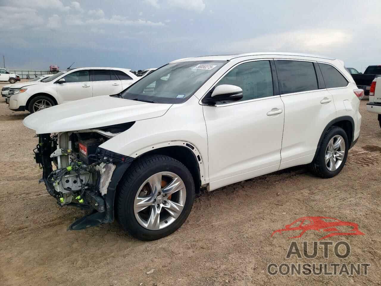 TOYOTA HIGHLANDER 2015 - 5TDYKRFH7FS082913