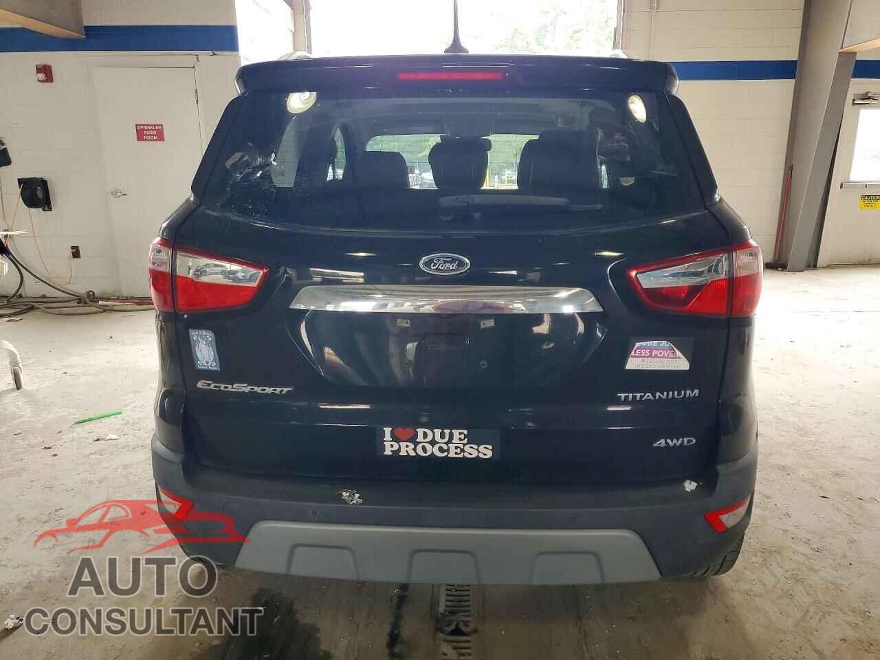 FORD ECOSPORT 2019 - MAJ6S3KL9KC279601
