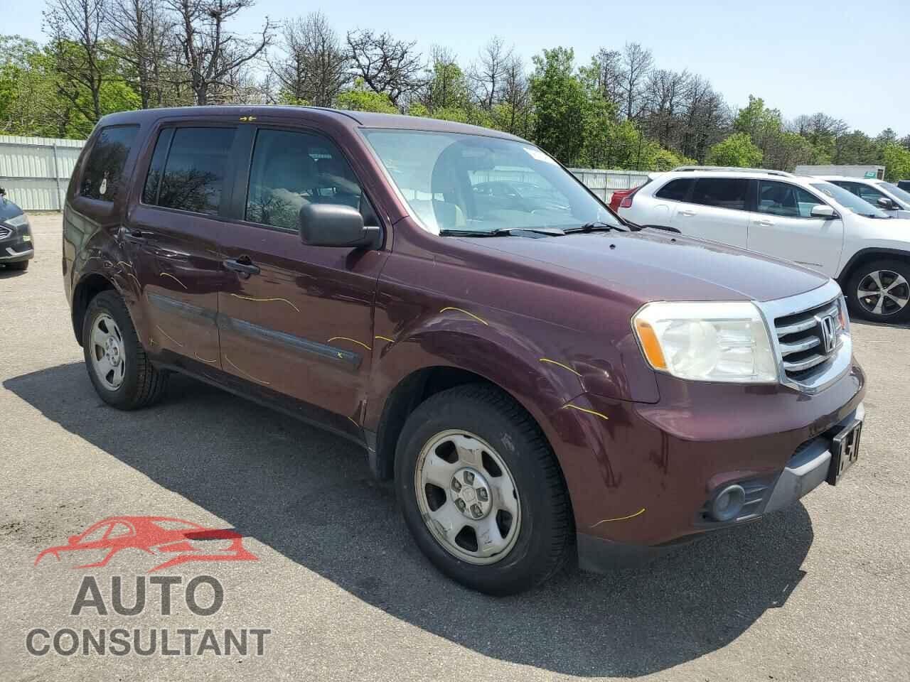 HONDA PILOT 2014 - 5FNYF4H2XEB044367