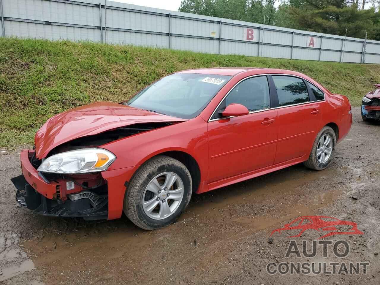 CHEVROLET IMPALA 2012 - 2G1WA5E38C1149376