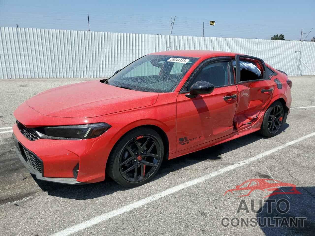 HONDA CIVIC 2025 - 2HGFE2F58SH543722