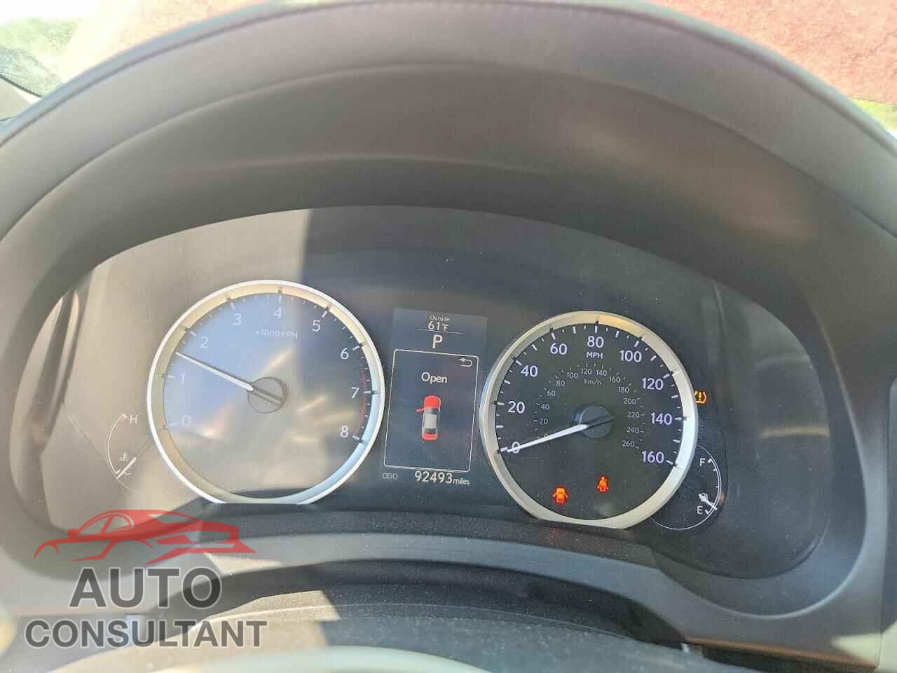 LEXUS IS 2014 - JTHBF1D29E5036612