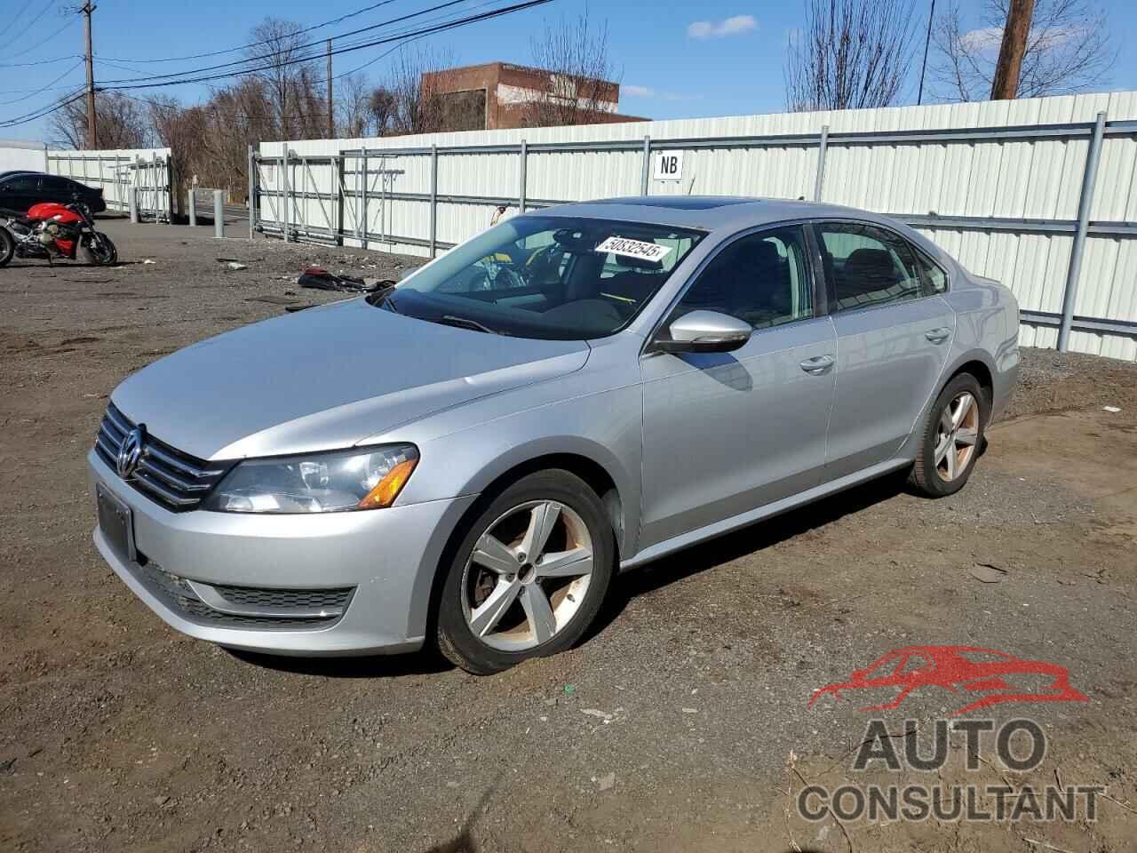 VOLKSWAGEN PASSAT 2012 - 1VWBP7A31CC095240