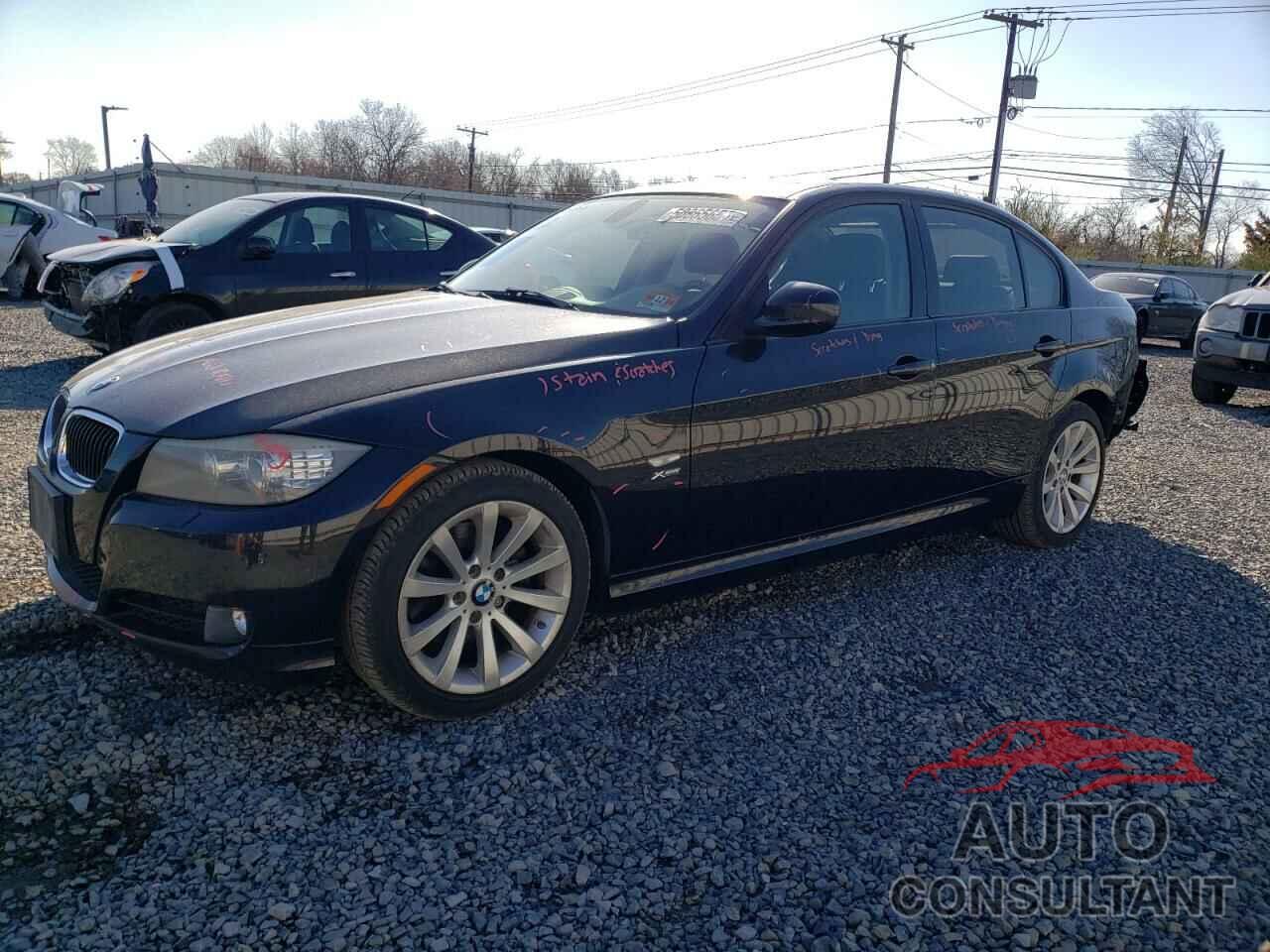 BMW 3 SERIES 2011 - WBAPK5C55BF127188