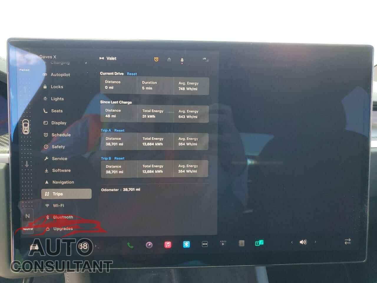 TESLA MODEL X 2022 - 7SAXCBE68NF362443