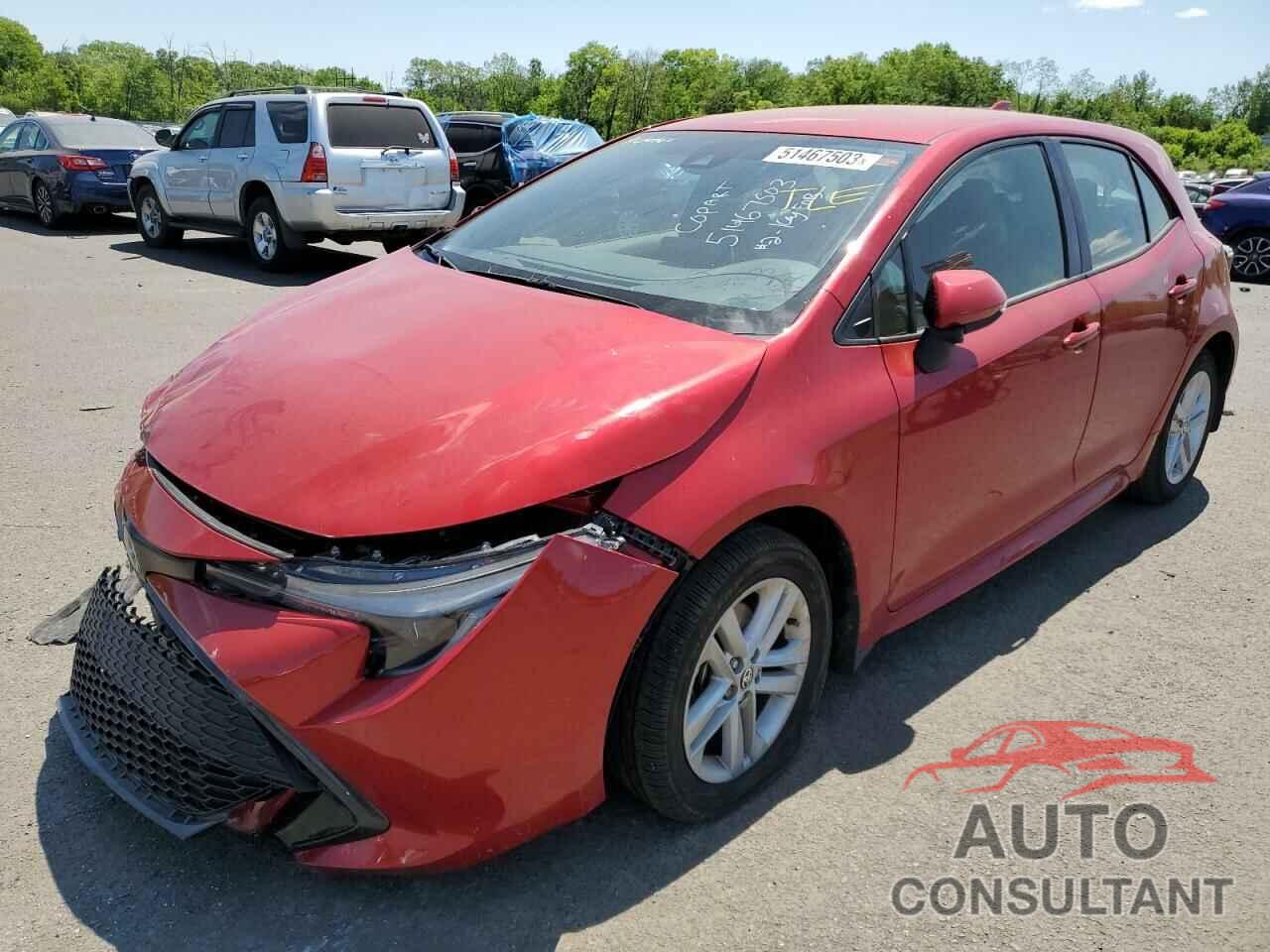 TOYOTA COROLLA 2021 - JTND4MBE7M3143971