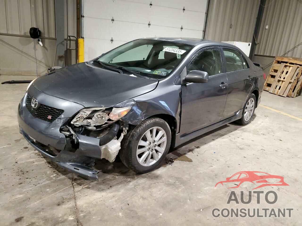 TOYOTA COROLLA 2009 - 2T1BU40E69C083985