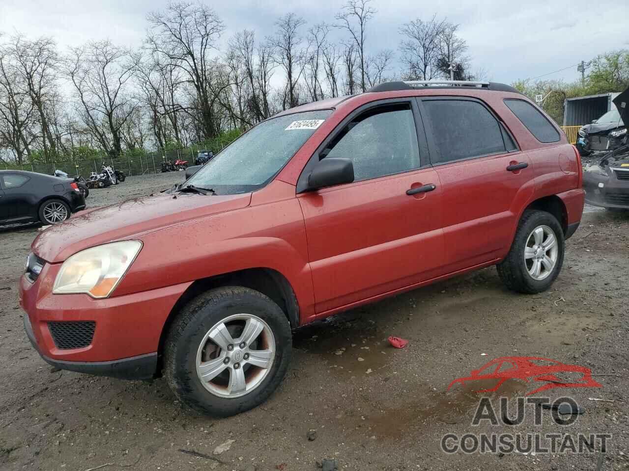 KIA SPORTAGE 2009 - KNDJF724X97641608