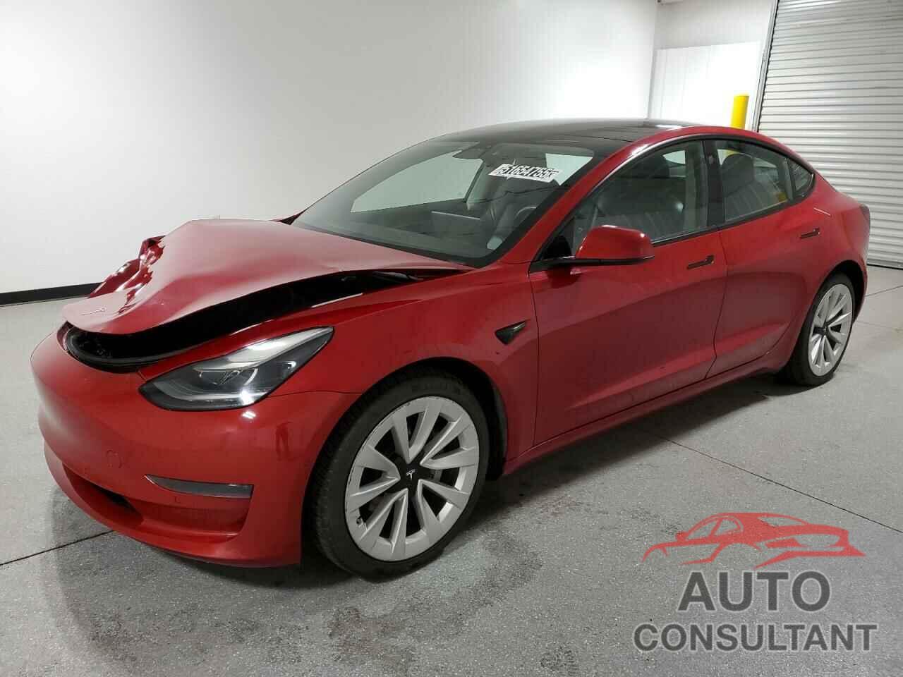 TESLA MODEL 3 2022 - 5YJ3E1EA0NF187741