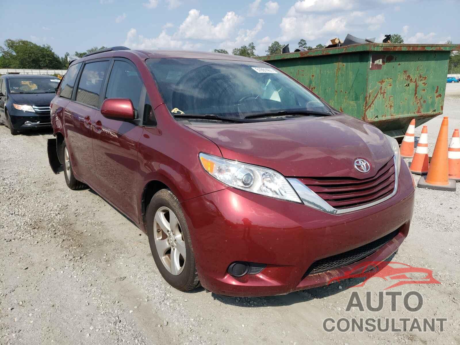 TOYOTA SIENNA 2016 - 5TDKK3DC8GS734983