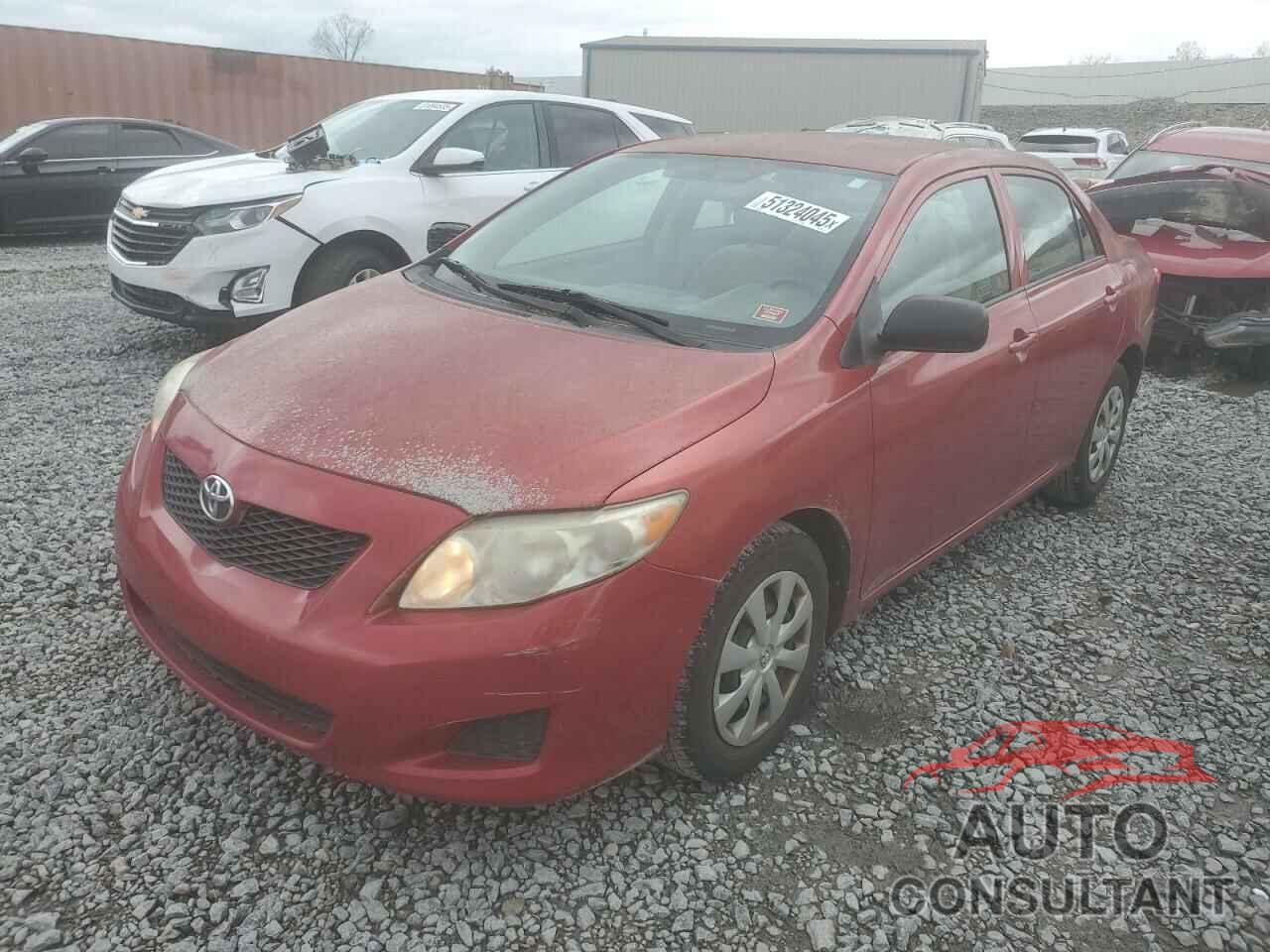 TOYOTA COROLLA 2009 - JTDBL40E59J025518