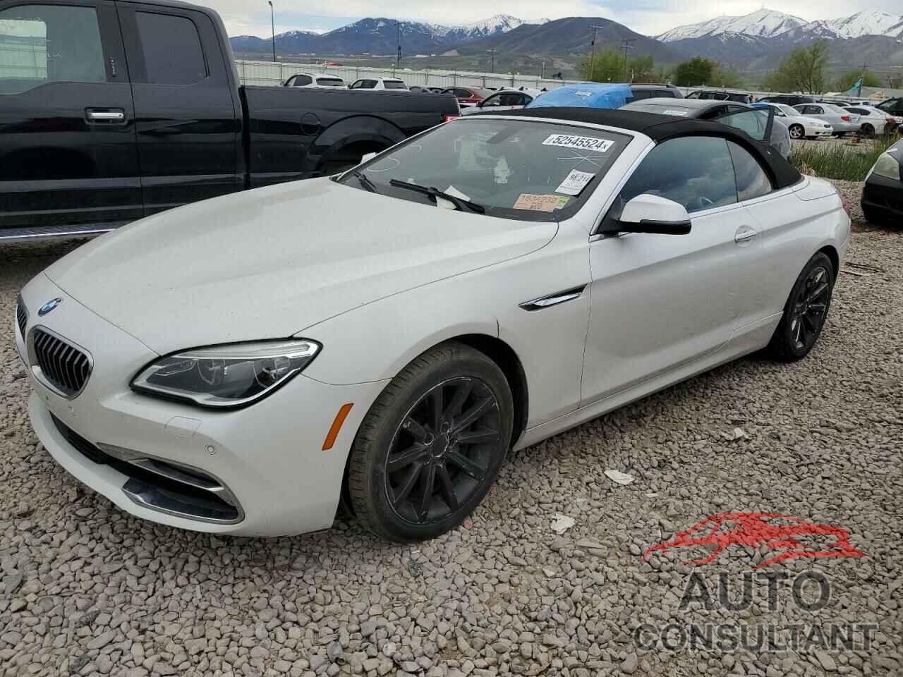 BMW 6 SERIES 2016 - WBA6F1C55GGT83339