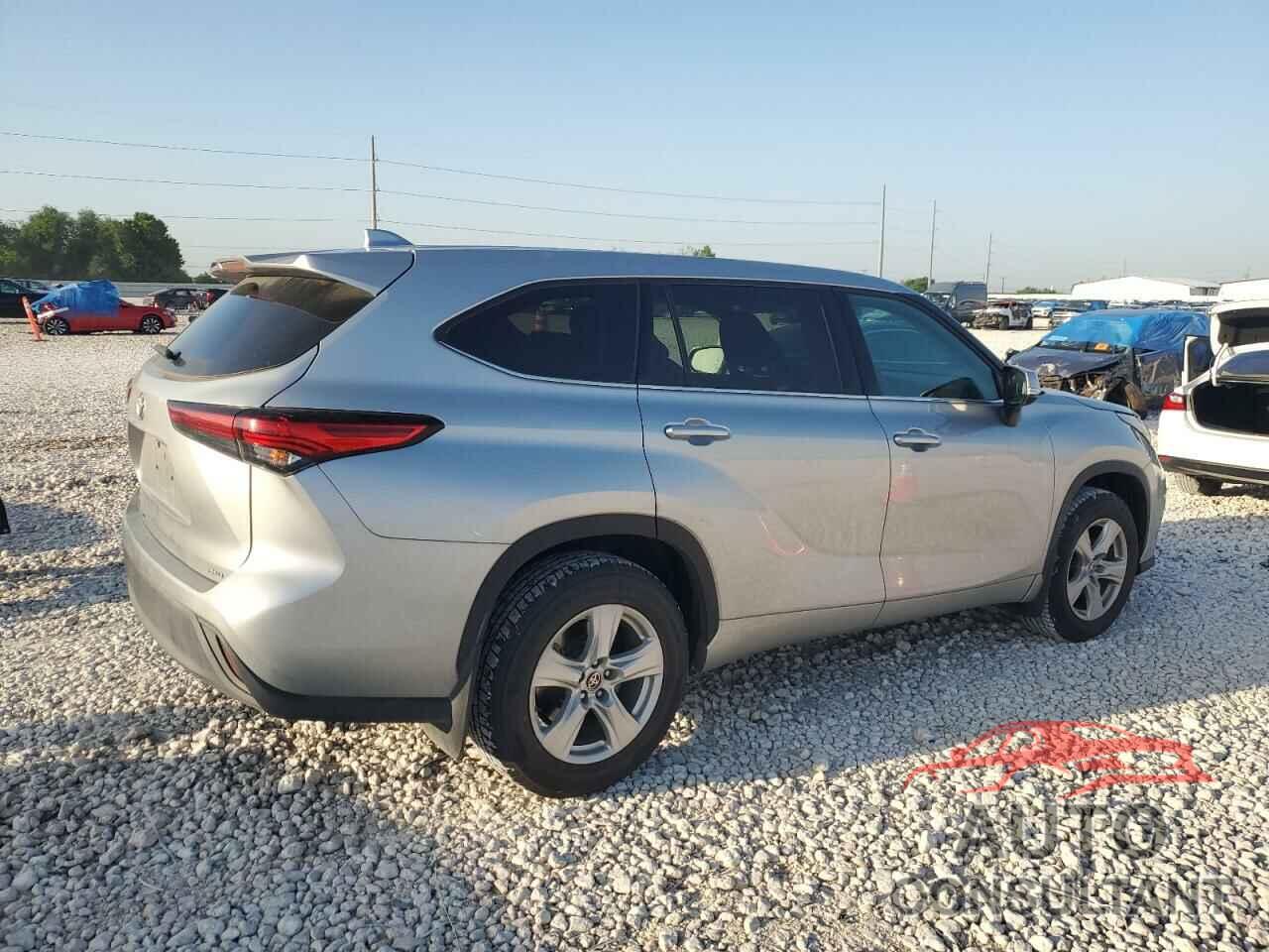 TOYOTA HIGHLANDER 2020 - 5TDCZRBH8LS030357