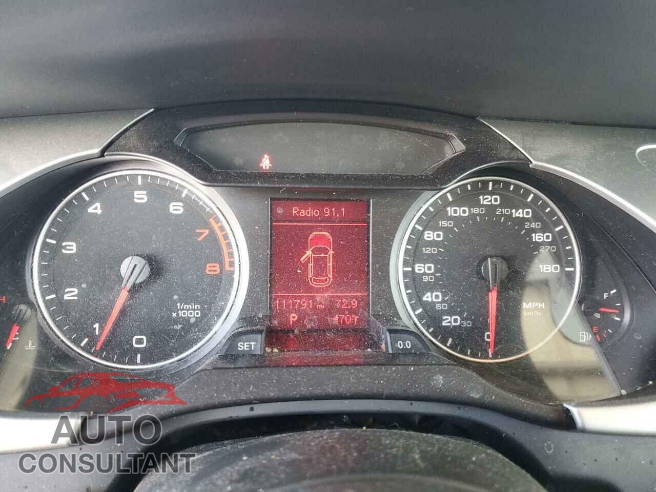 AUDI A4 2012 - WAUSFAFL1CA024186