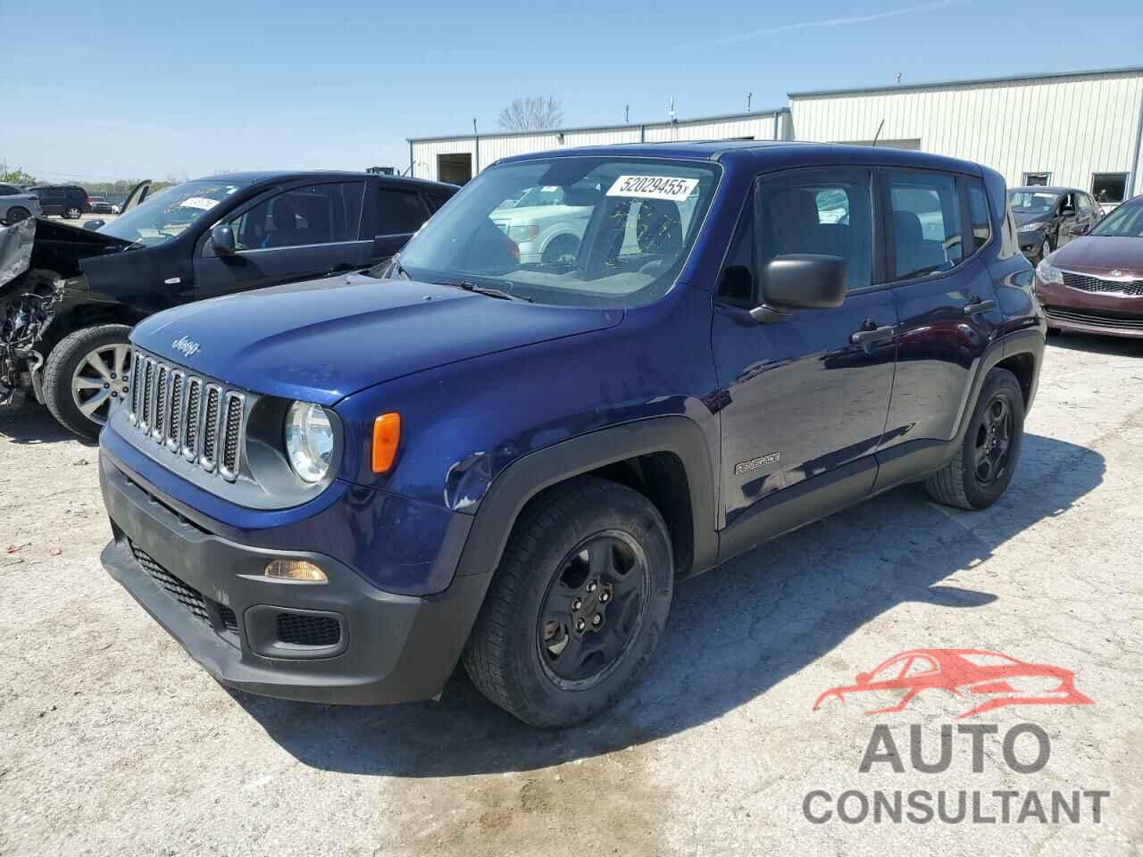 JEEP RENEGADE 2017 - ZACCJAAH3HPE97796