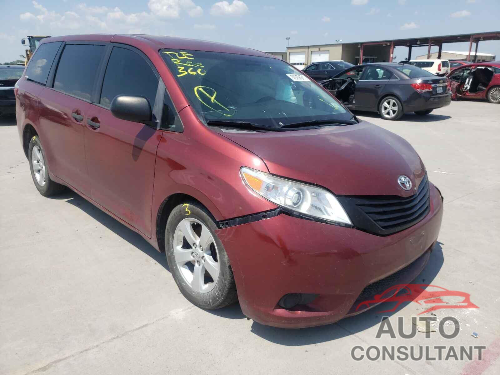 TOYOTA SIENNA 2017 - 5TDZZ3DC6HS810132