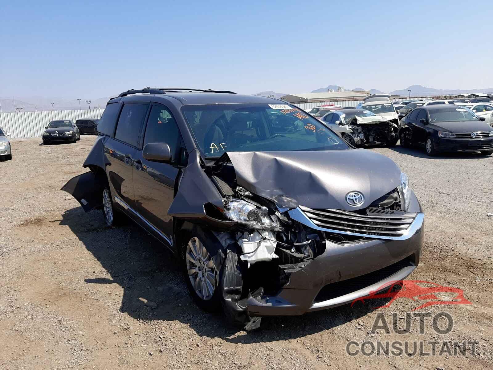 TOYOTA SIENNA 2017 - 5TDJZ3DC3HS146708