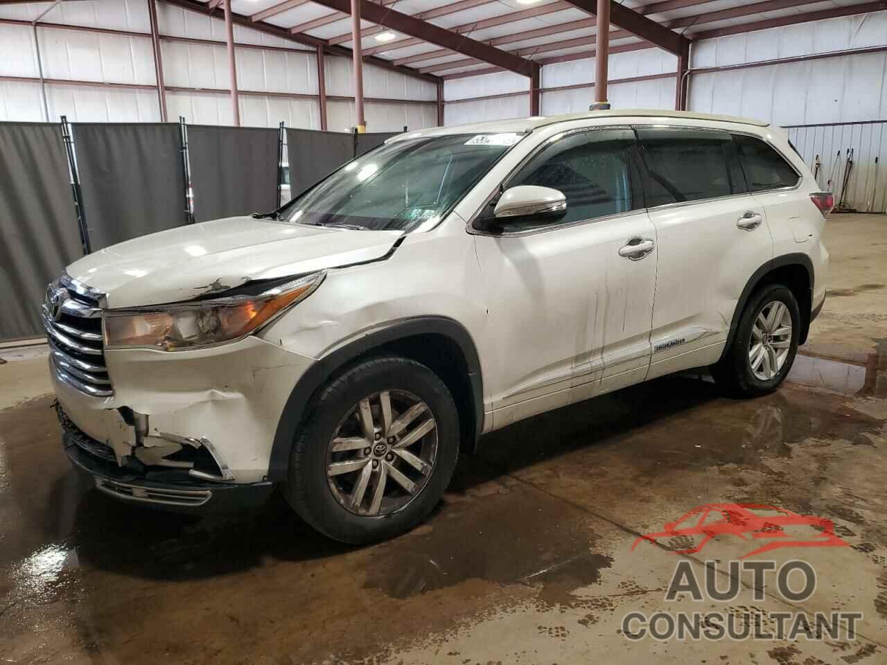 TOYOTA HIGHLANDER 2016 - 5TDBKRFH6GS347098