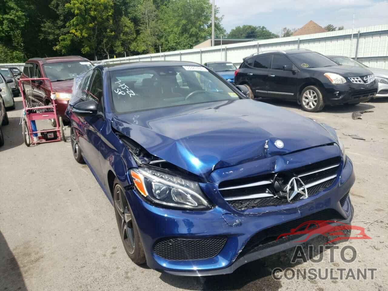 MERCEDES-BENZ C-CLASS 2017 - 55SWF4KB0HU195835