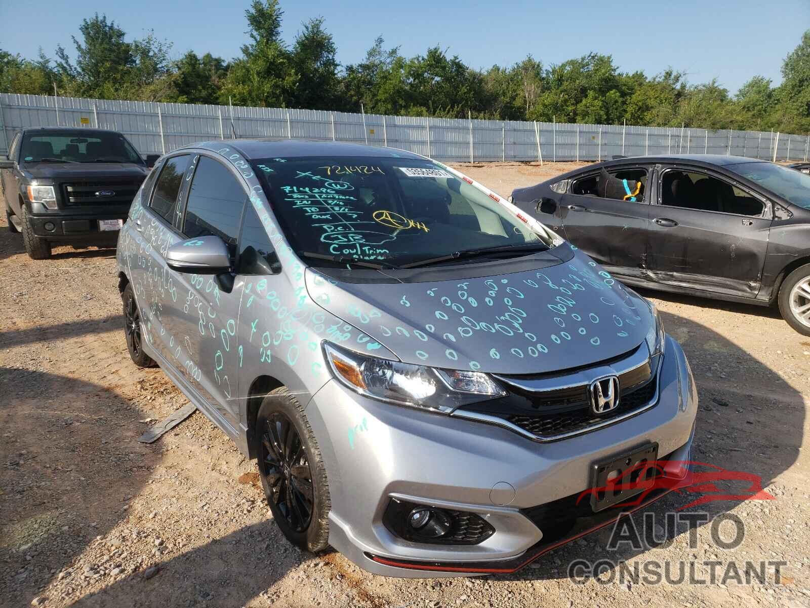 HONDA FIT 2019 - 3HGGK5H66KM721424