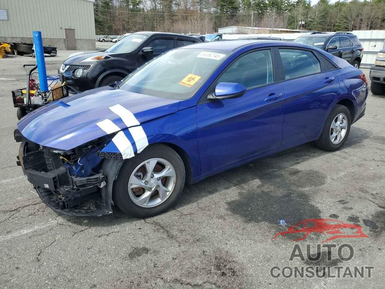 HYUNDAI ELANTRA 2021 - KMHLL4AG6MU180506