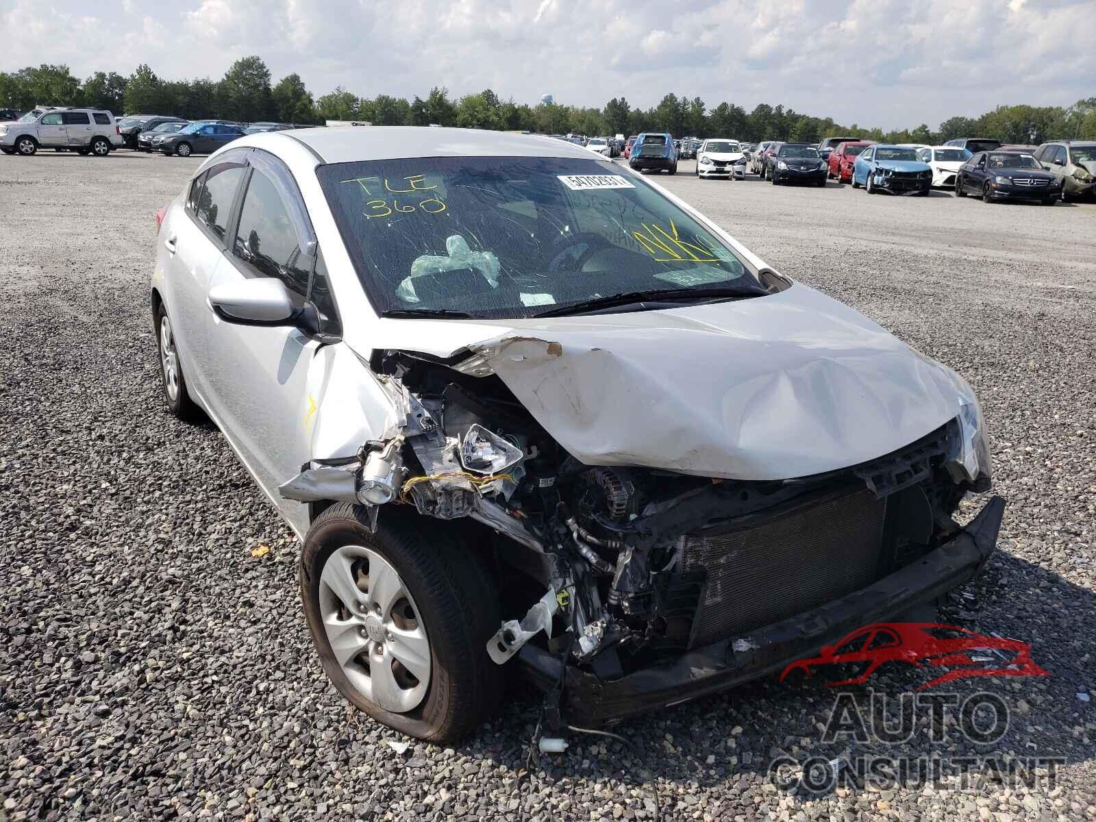 KIA FORTE 2016 - KNAFK4A62G5589772