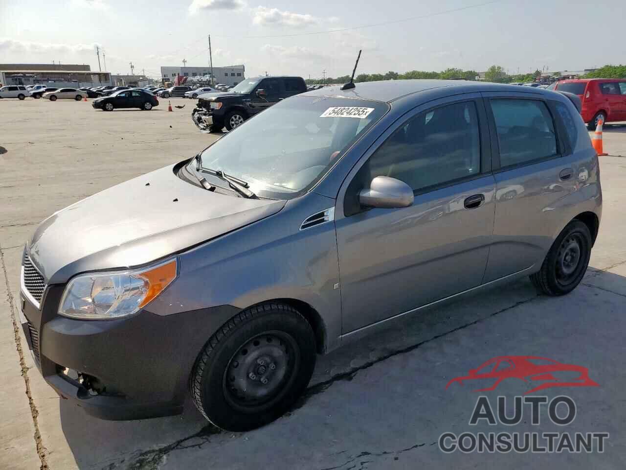 CHEVROLET AVEO 2009 - KL1TD66E89B627917