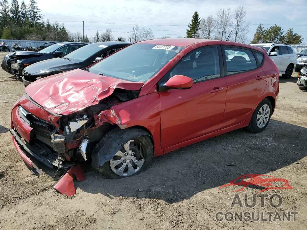 HYUNDAI ACCENT 2015 - KMHCT5AE4FU234280