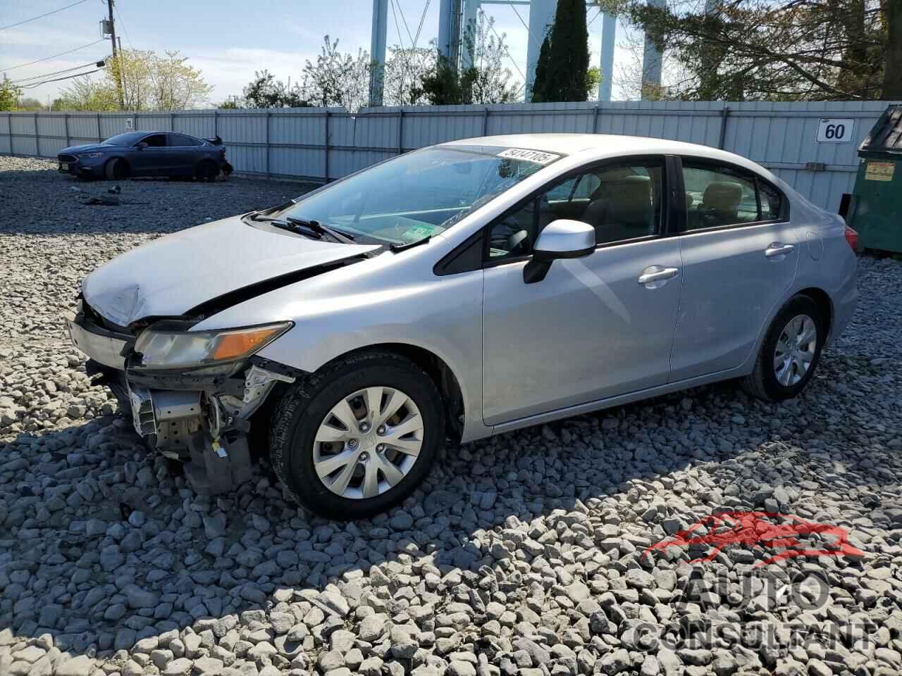 HONDA CIVIC 2012 - 2HGFB2F50CH580936