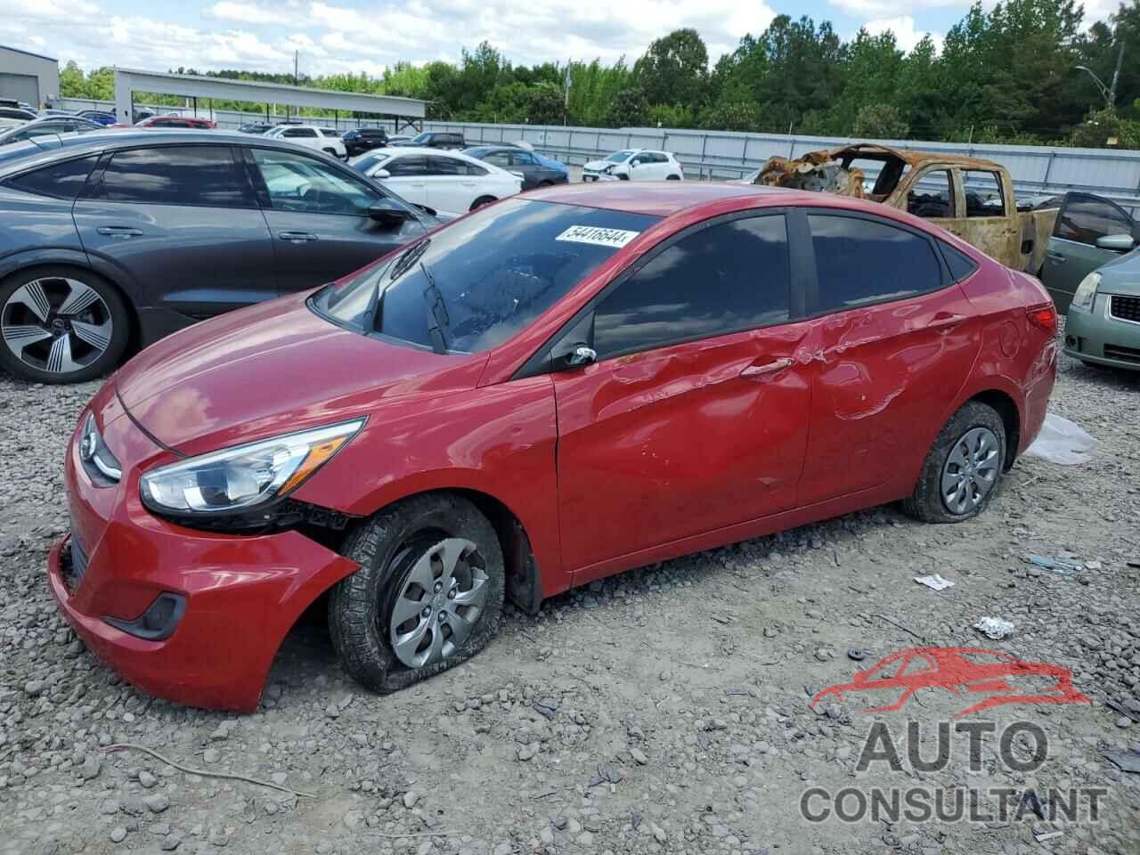 HYUNDAI ACCENT 2016 - KMHCT4AE0GU116853