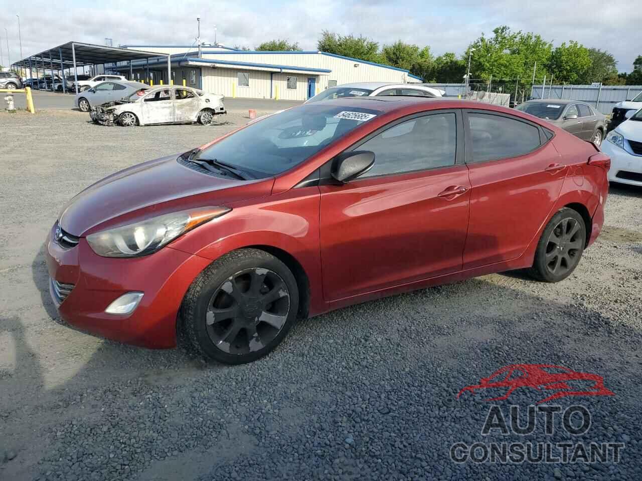 HYUNDAI ELANTRA 2011 - KMHDH4AE2BU123088