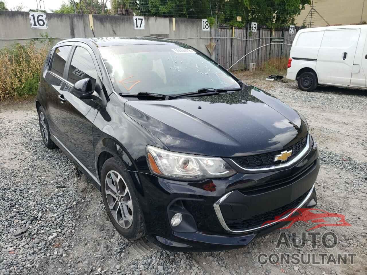 CHEVROLET SONIC 2017 - 1G1JD6SH7H4149484