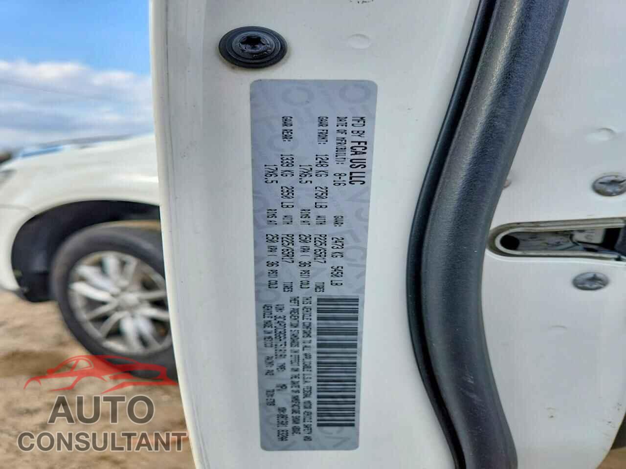 DODGE JOURNEY 2017 - 3C4PDCBG6HT518191