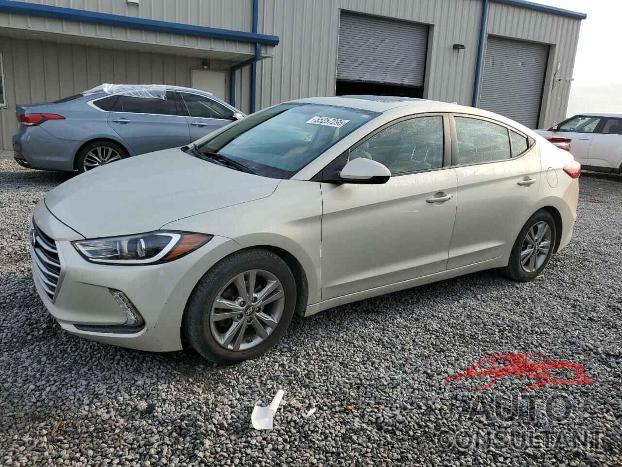 HYUNDAI ELANTRA 2017 - KMHD84LF9HU247244