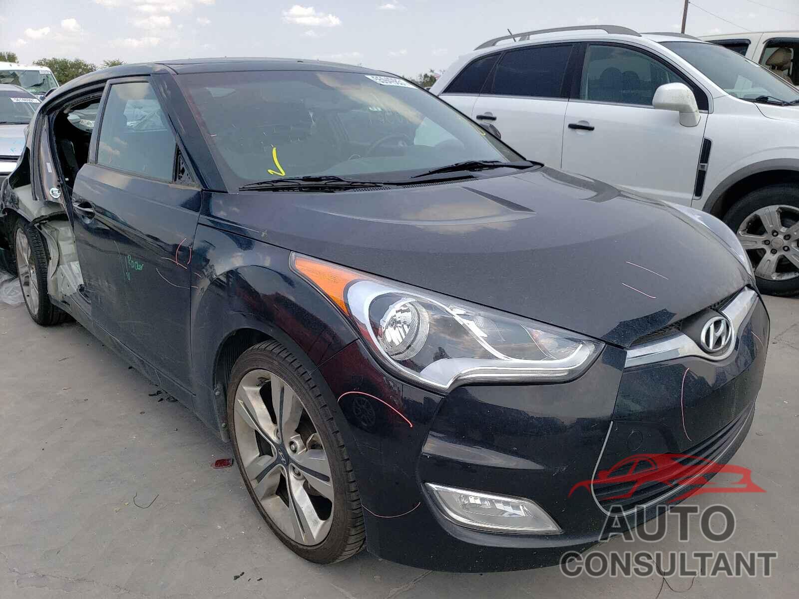 HYUNDAI VELOSTER 2017 - KMHTC6AD3HU322219