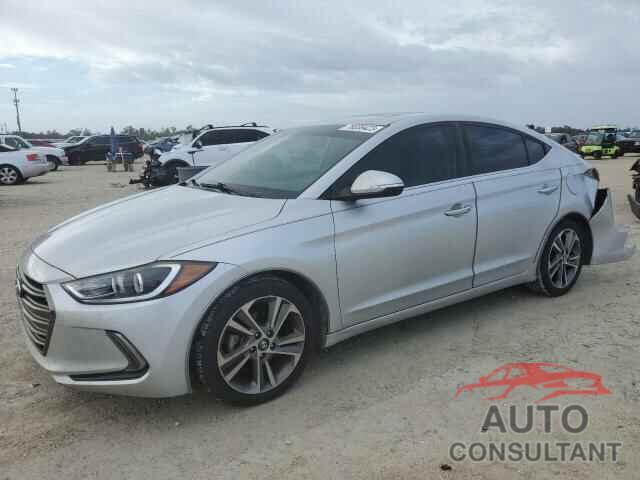 HYUNDAI ELANTRA 2017 - 5NPD84LFXHH047973