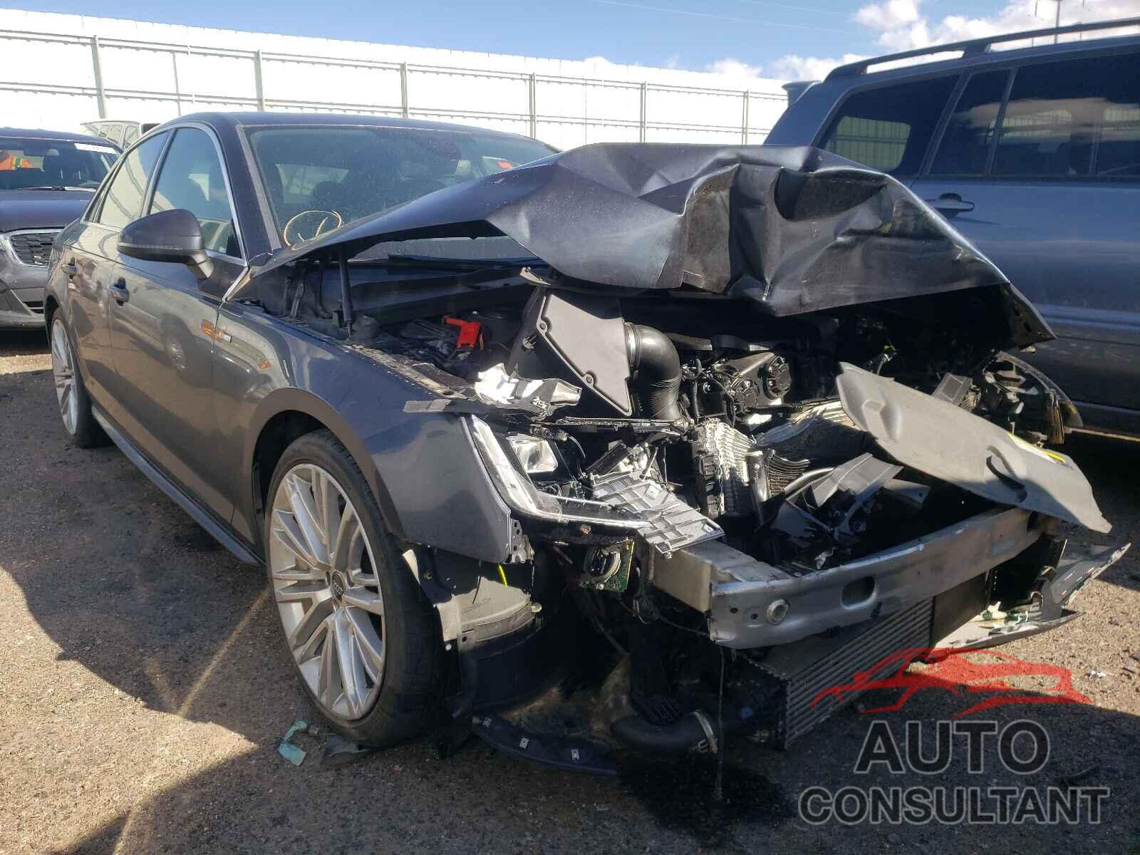 AUDI A4 2017 - WAUENAF45HN067664