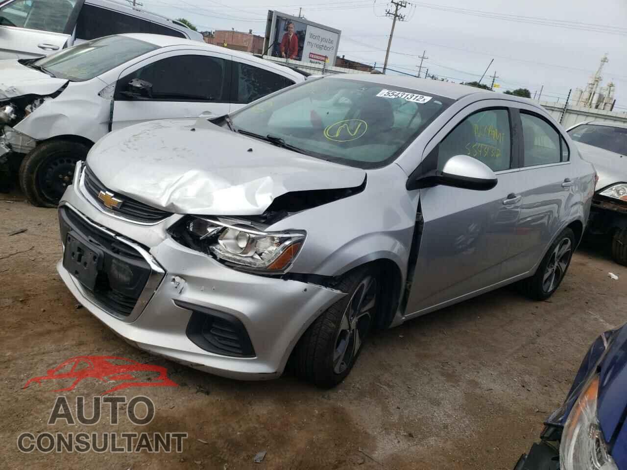 CHEVROLET SONIC 2017 - 1G1JF5SB4H4121108