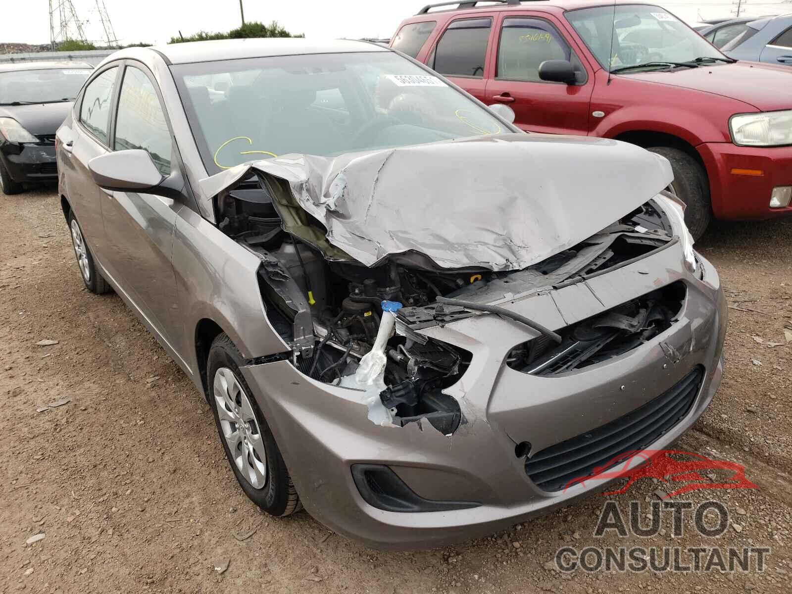 HYUNDAI ACCENT 2017 - KMHCT4AE7HU380783
